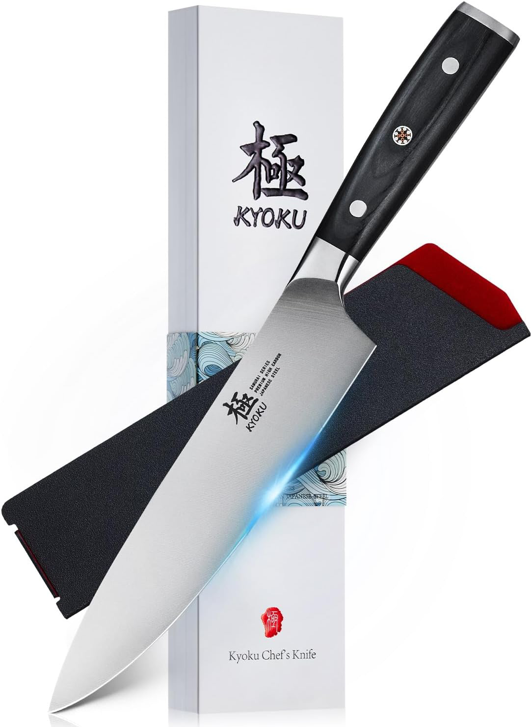 Damascus Steel Chef Knife - Japanese Precision for Culinary Excellence