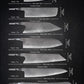 KD Japanese 67 Layer Damascus Steel VG10 Chef Knives Blank Blade