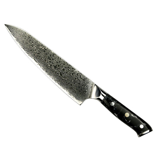 8 inch Real Damascus Steel Chef Knife 001