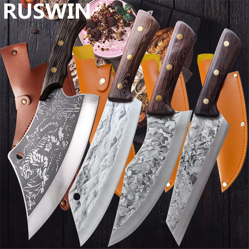 Kitchen Chef Knife Viking Knife with Sheath Outdoor Camping BBQ Knife –  Knife Depot Co.