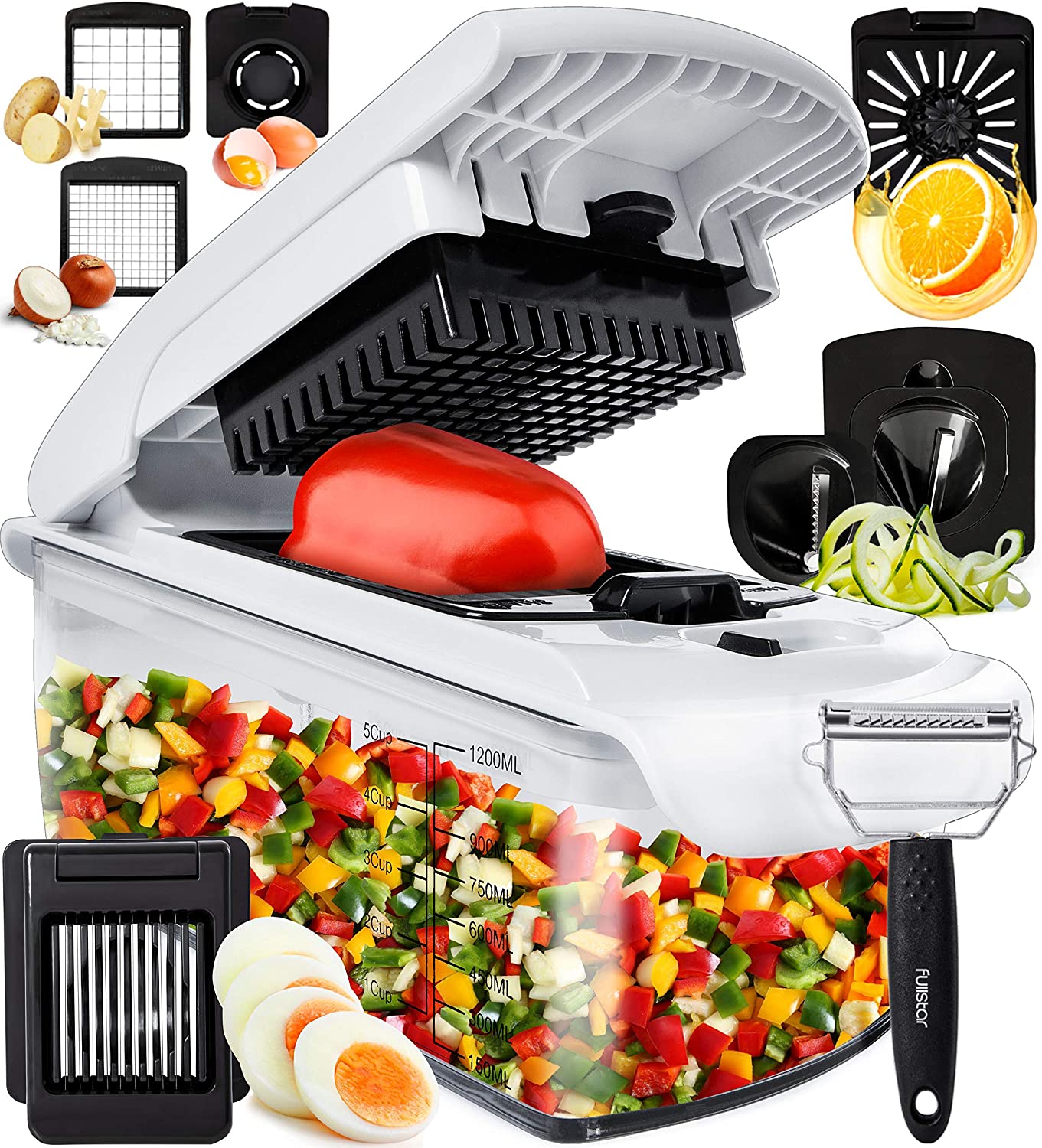 Chopper Kitchen Household Multi-functional Electric Vegetable Cutter  Kitchen Gad