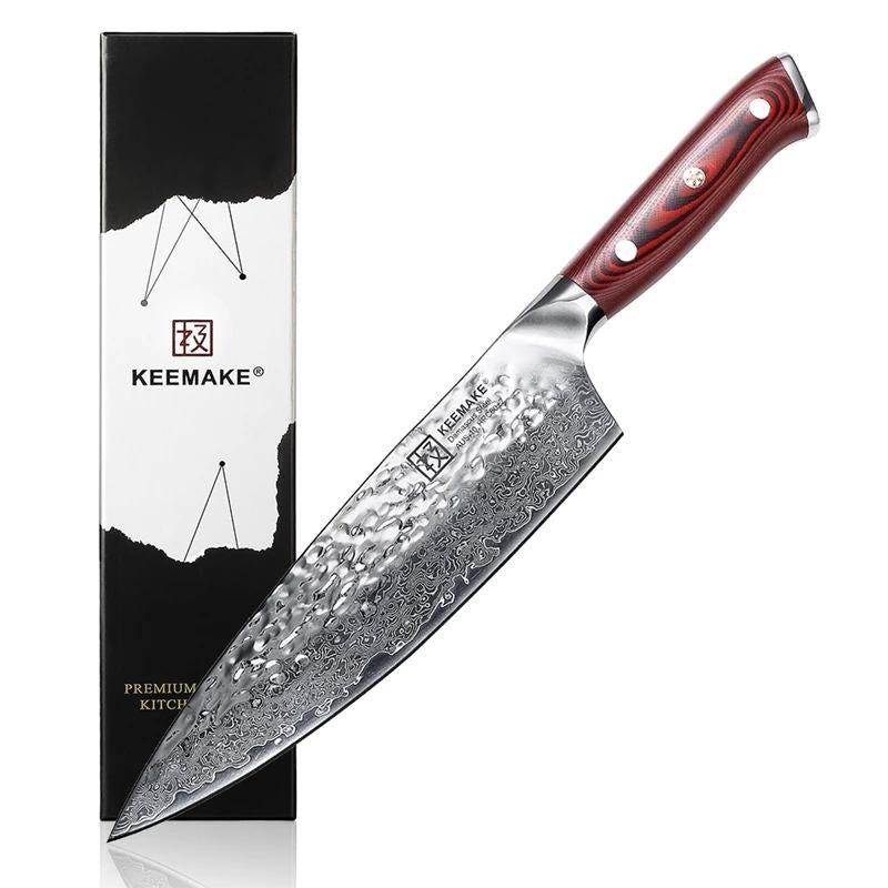 KEEMAKE Chef Knife 8 Inch High Carbon Stainless Steel Japanese
