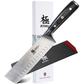 KD 7" Nakiri Chef Knife for slicing and mincing with Sheath & Case