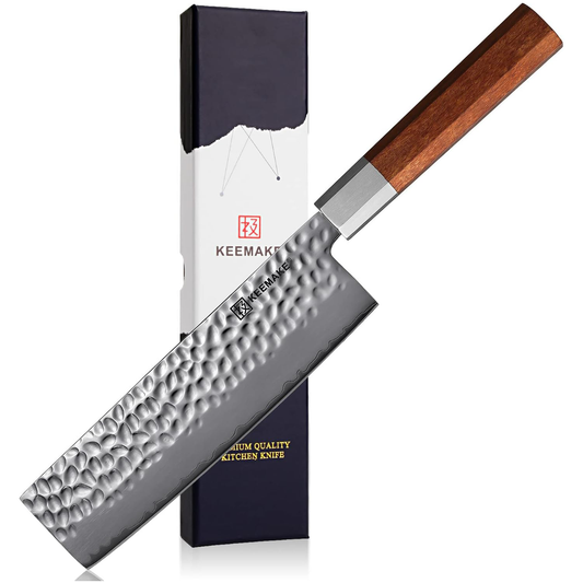 KD Nakiri Chef Knife 3 Layer Stainless Steel with Gift Box