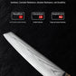 KD Kiritsuke Chef Knife 8" VG10 67 Layers Damascus Steel