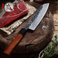 KD Hand Forged Santoku Chef Knife High Carbon Steel with Gift Box
