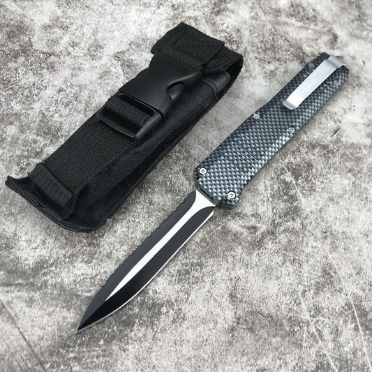 KD Pocket Folding Knife Seatbelt Cutter Glass Breaker Knife