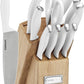 KD 12PCS Kitchen Knife Set Stainless Steel Knives with Block