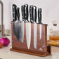 KD Magnetic Knife Block with Acrylic Shield Double Side Kitchen Knife Holder