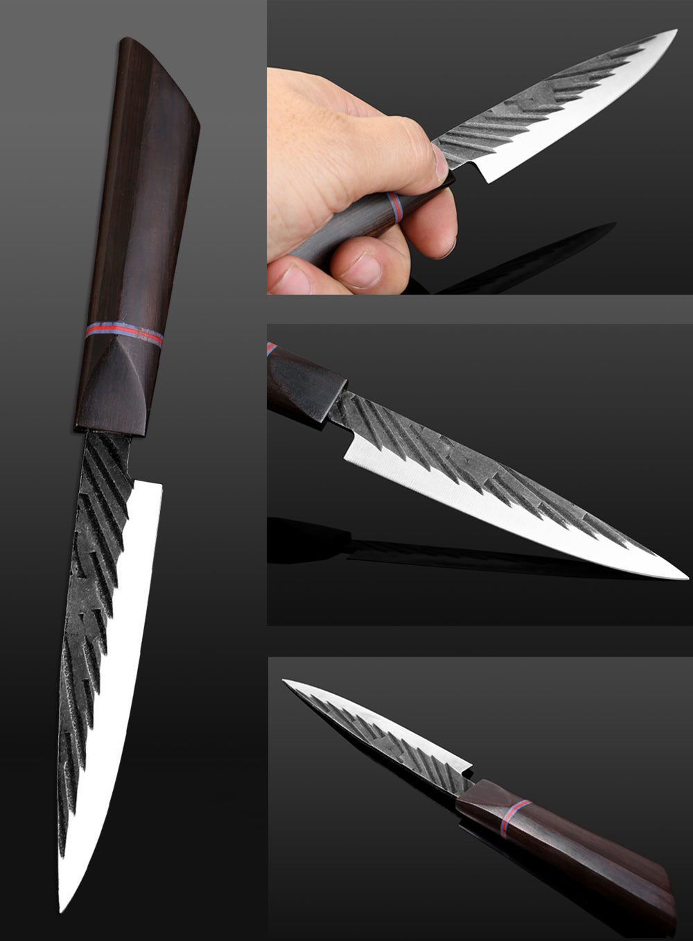 KD Japanese style cutting knife set