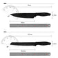 KD Knife A Full Set Of Kitchen Knives 17 Stainless Steel Knives
