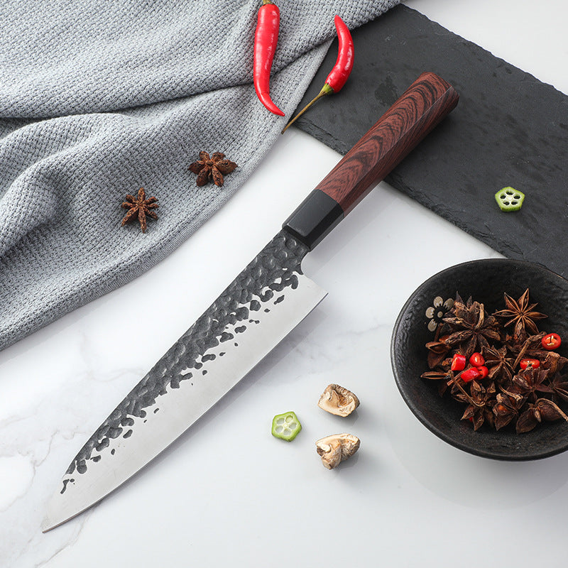 KD Damascus Pattern Japanese Kitchen Knife