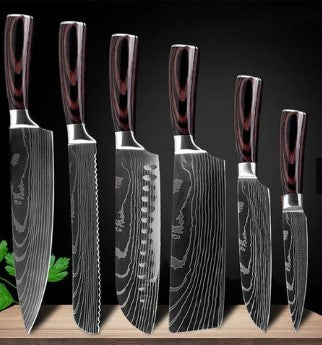 KD Carpenter's Special Set 6-piece Set 8-piece Set Knife Chef Knife