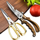 KD 2 Pack Premium Kitchen Scissors Heavy Duty Blade Stainless Steel