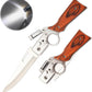 KD Folding Pocket Knife for Camping Fishing Hiking LED Light