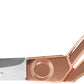 KD 8" Scissors Stainless Steel Rose Gold Scissors For Office and Home