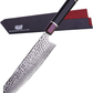 KD Japanese 9" Kiritsuke Knife 9Cr18 Damascus Steel Blade