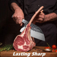 KD Serbian Forged Cleaver Knife: Handcrafted Meat Masterpiece