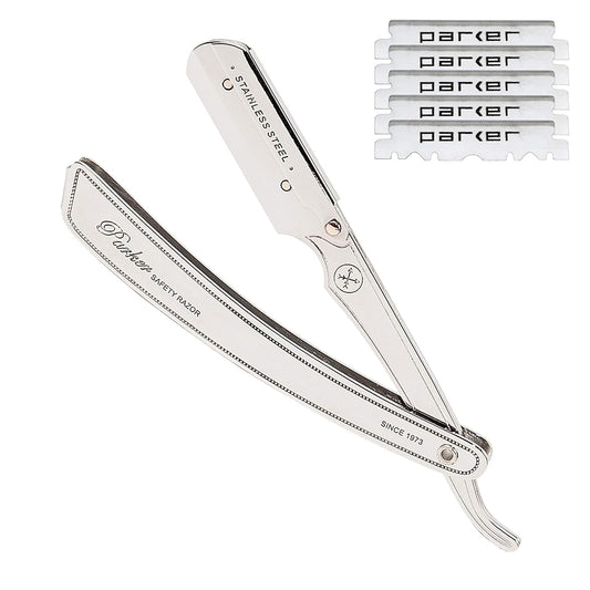 KD Stainless Steel Straight Edge Professional Barber Razor Blade