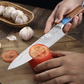 KD 8 inch Chef's Knife Pakkawood & Blue Resin Handle