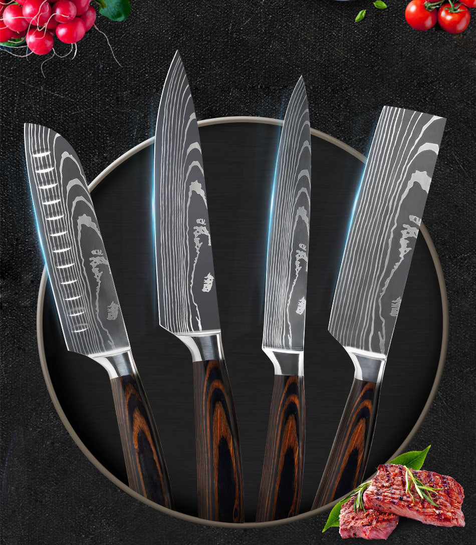 KD Chef Knives Kitchen Knives Cleaver Slicing Knives