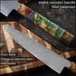 KD Damascus knife set