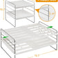 KD Pantry Organization and Storage Expandable Foil and Plastic Wrap Organizer