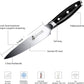 KD Utility Knife Kitchen Chefs knife German Stainless Steel with Gift Box