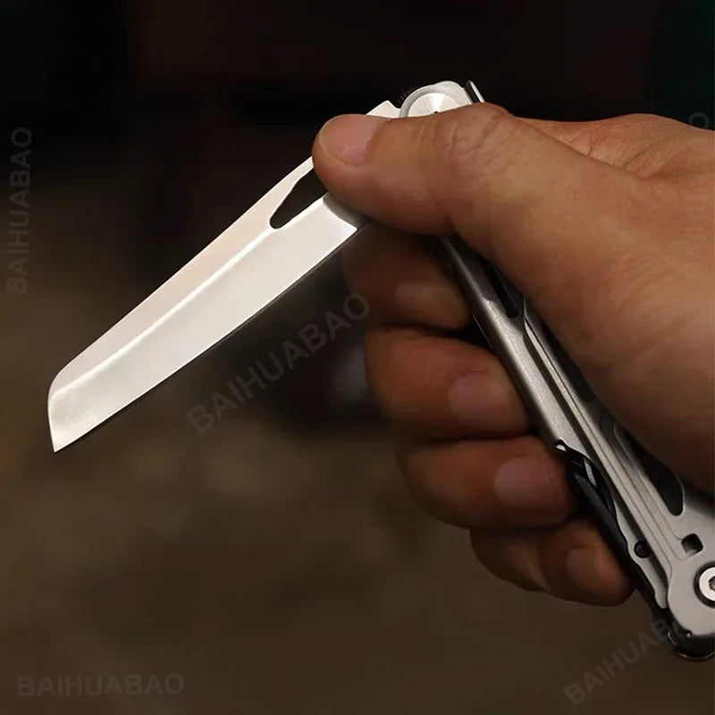 KD Mini Knife Multitool Survival Pocket Knife Scissors