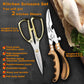KD 2 Pack Premium Kitchen Scissors Heavy Duty Blade Stainless Steel