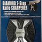 KD 2-Step Knife Sharpener Coarse and Fine Rods for Kitchen Knives