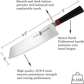KD Kiritsuke Chef Knife 8.5" Japanese Knife Blade Gift Box