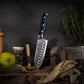 KD Santoku Knife VG10 67-Layer Damascus Knife with Sheath & Gift Box