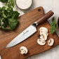 KD Chef Kitchen Knife with Ebony Wood Handle with Gift Box