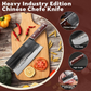 KD 8 Inch Chinese Cleaver Kitchen Knife Meat Vegetable Cutting Chef Knife High Carbon Steel Slicing Butcher Knife
