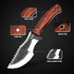 KD High Carbon Hunting Knife Tracker Knife with Horizontal Carry Sheath