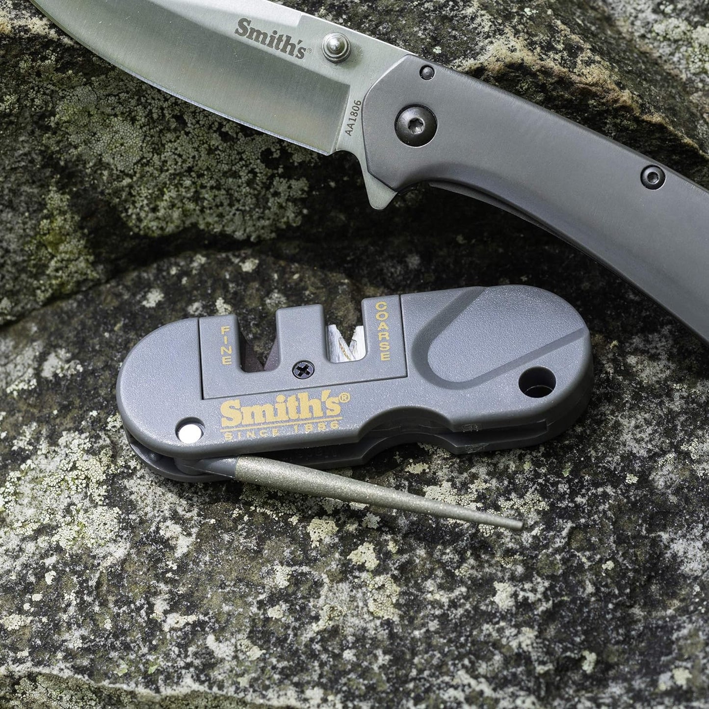 KD Pocket Pal Knife Sharpener Preset Carbide & Ceramic Stone Sharpeners