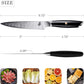 KD Utility Knife 5" Stainless Steel Fruit Vegetable Slicing Knife