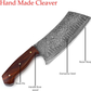 KD Professional 7-inch Stainless Steel Cleaver Knife: Handcrafted Culinary Marvel
