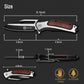 KD Pocket Knife with Liner Lock, Clip Folding Carbon Steel Knife