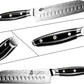KD 7" Santoku Chef Knife Stainless Steel G10 Handle with Gift Box