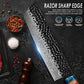 KD Nakiri Chef Knife Japanese VG10  67 Layers Damascus Steel With Gift Box