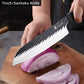 KD Japanese Santoku Knife High Carbon Steel Chef Knife