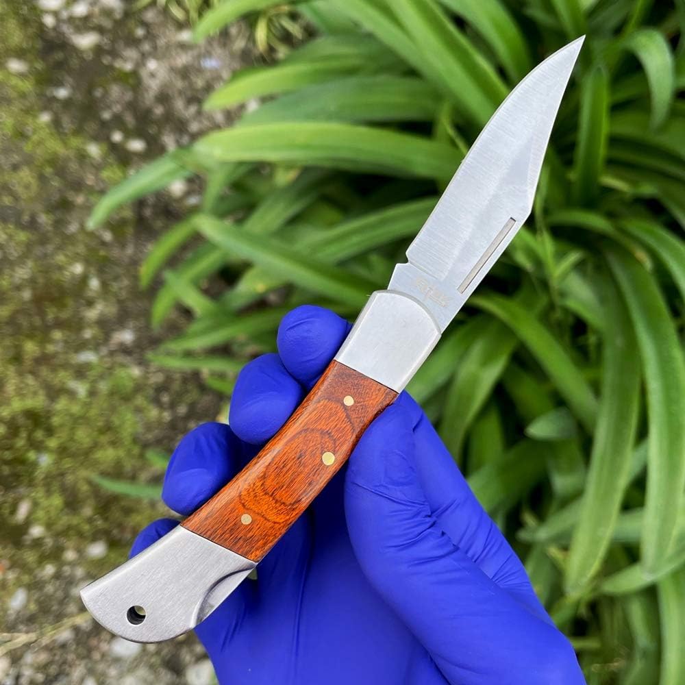 KD Pocket Folding Knife for Hunting and Outdoor Camping