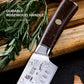 KD 7" Santoku Chef Knife Stainless Steel with Sheath & Case