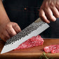 KD Handmade Forged Kiritsuke Chef Knife High Carbon Steel with Gift Box