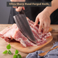 KD Cleaver Chef Knife, Anti-Rust Oil Coating Dividing Knife High Carbon Steel Butcher Knife For BBQ