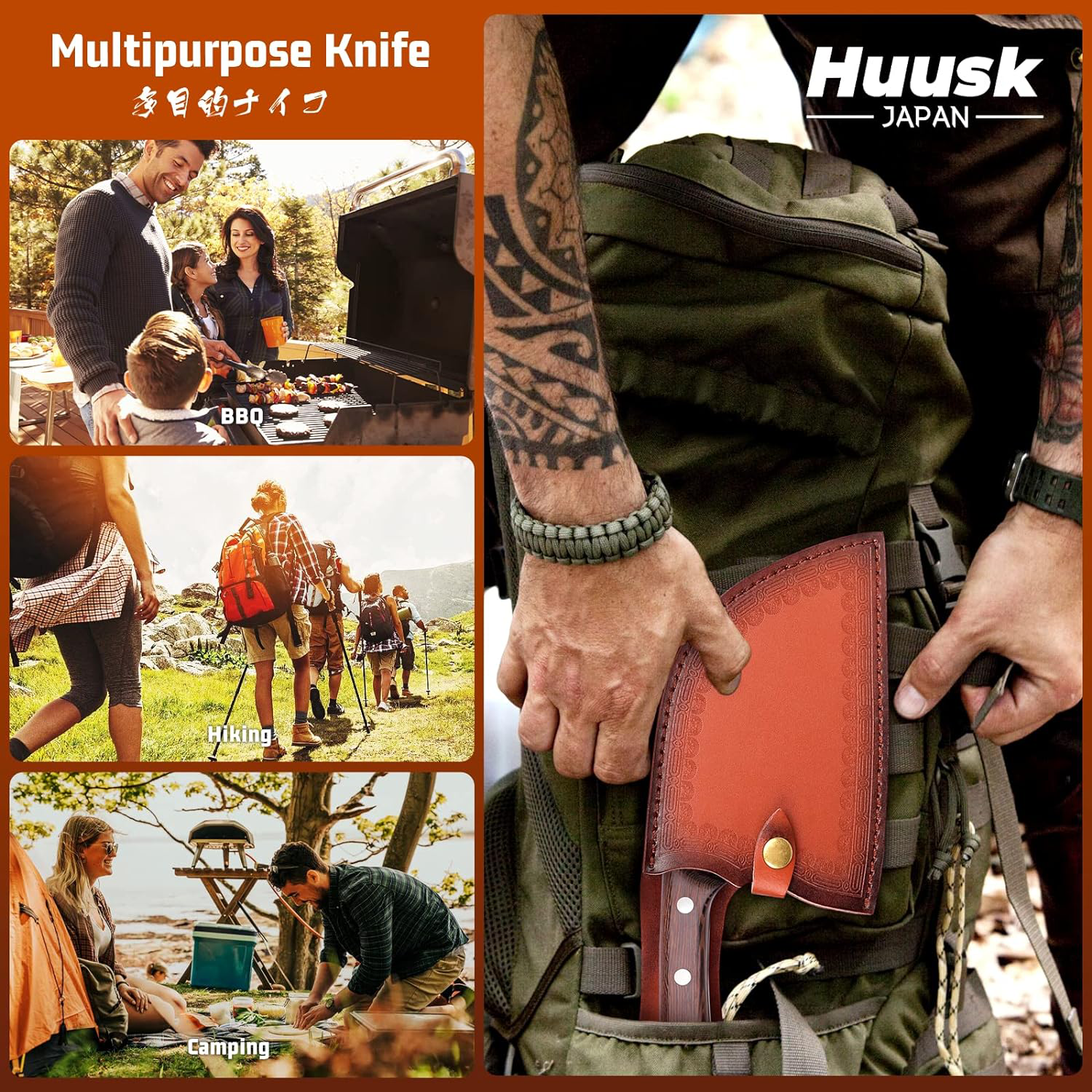 Huusk - Premium Control Kitchen Knife – Knife Depot Co.