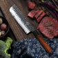 KD 7" Nakiri Chef Knife AUS10 3 layer High Carbon Steel with Gift Box