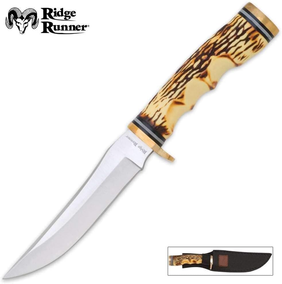 KD Hunting Knife Large Wichita Skinner Knife with Sheath